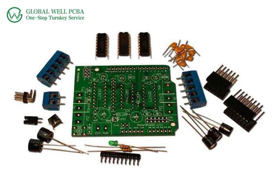 HASL Lead Free PCB Board Assembly 6oz Komponen Elektronik Smt