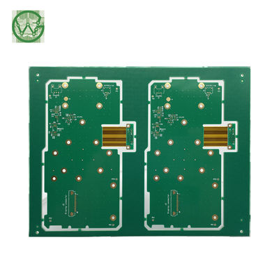 PCB Circuit Board Assembly with White Silkscreen, Green Solder Mask | 7-10 Days Lead Time
